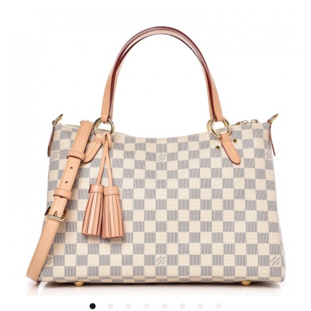 Auth Louis Vuitton Lymington Damier Azur bag - excellent condition
